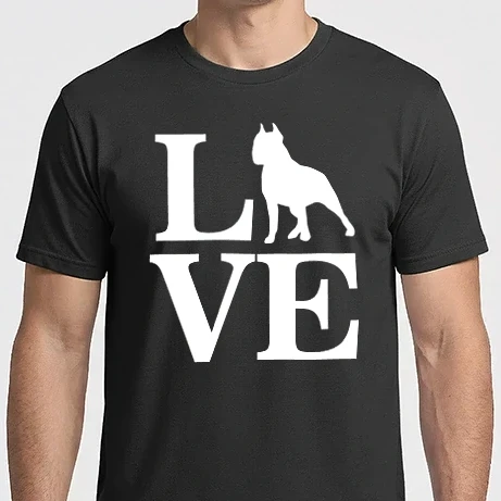 Férfi Imperial póló - LOVE  BULLDOG