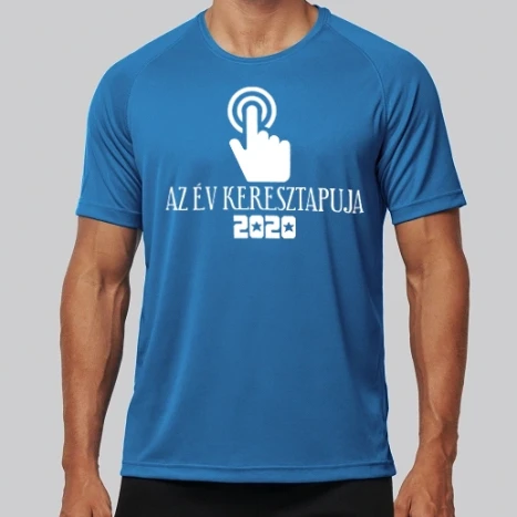 Férfi sportmez - Az év keresztanyuja 2020 színezhető