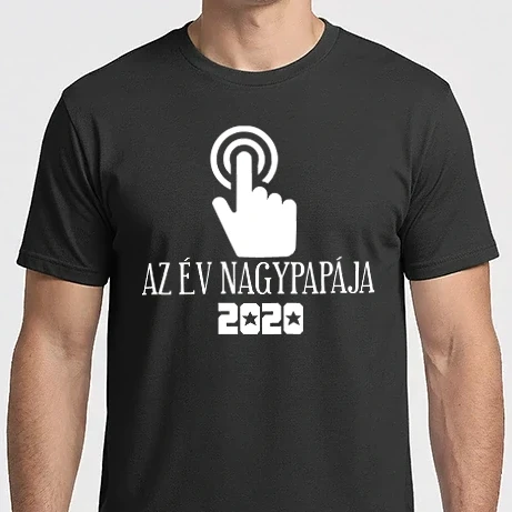 Férfi Imperial póló - Az év nagypapája 2020 színezhető