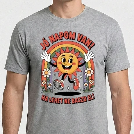 Férfi Imperial póló - Jó napom van, ha lehet ne baszd el!