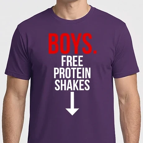 Férfi Imperial póló - Boys, Free Protein shakes