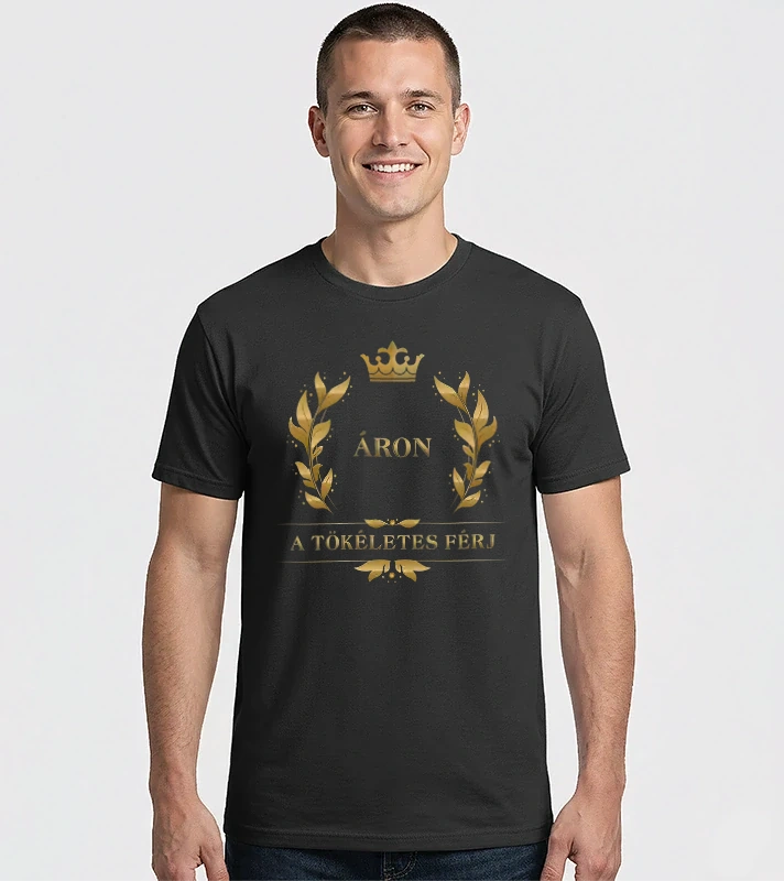 Áron a tökéletes férj – Férfi Imperial póló