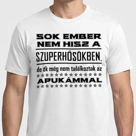 Férfi Imperial póló - Szuperhős apa