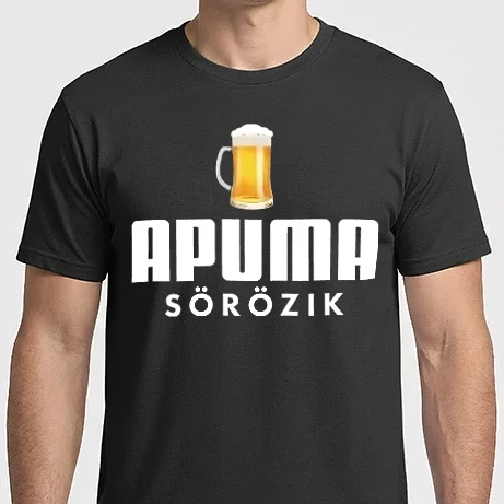 Férfi Imperial póló - apuma_4_feher