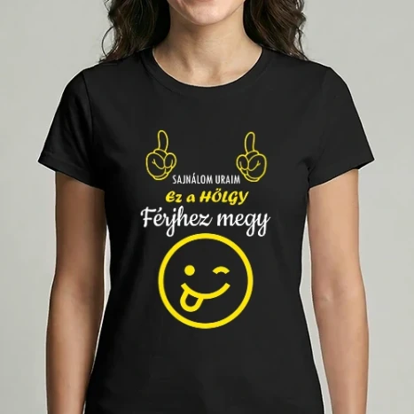 Női Imperial póló - Férjhez megy