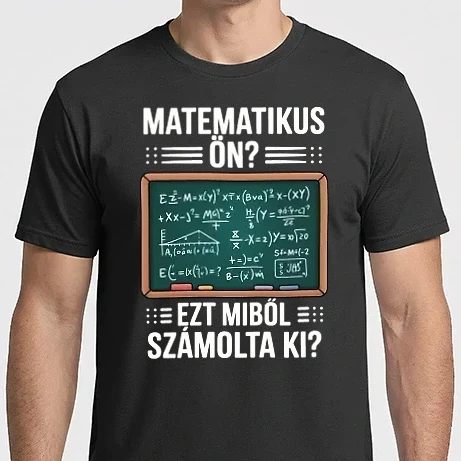 Férfi Imperial póló - Matematikus Ön?
