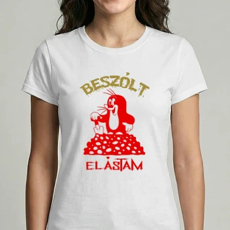 Női Imperial póló - beszólt elástam színezhető