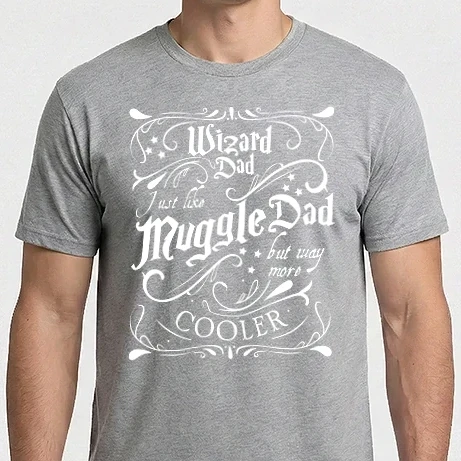 Férfi Imperial póló - Wizard dad