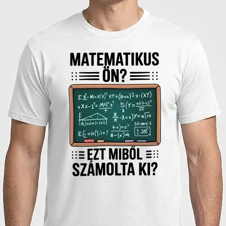 Férfi Imperial póló - Matematikus Ön?