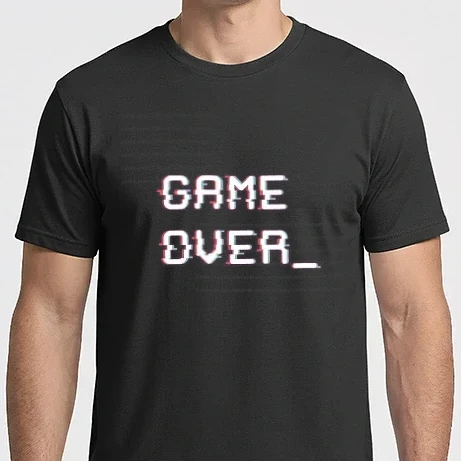 Férfi Imperial póló - GAME OVER