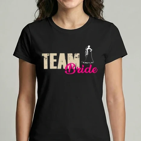 Női Imperial póló - Team Bride színezhető