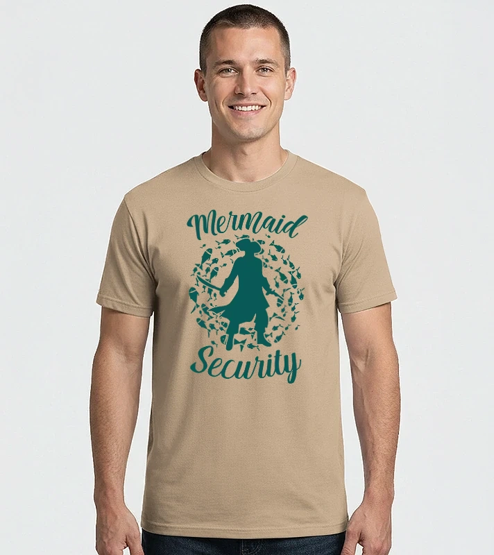 Mermaid Security boys – Férfi Imperial póló