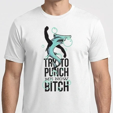 Férfi Imperial póló - Try to punch me now bitch