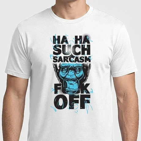 Férfi Imperial póló - Haha, Such Sarcasm
