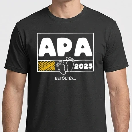 Férfi Imperial póló - Friss apa 2025