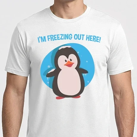 Férfi Imperial póló - I'm freezing out here