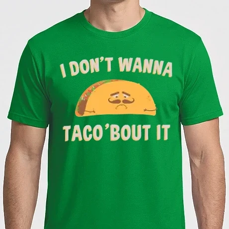 Férfi Imperial póló - I dont wanna taco about it