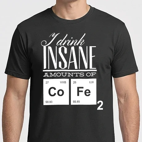 Férfi Imperial póló - i drink insane amount of coffee