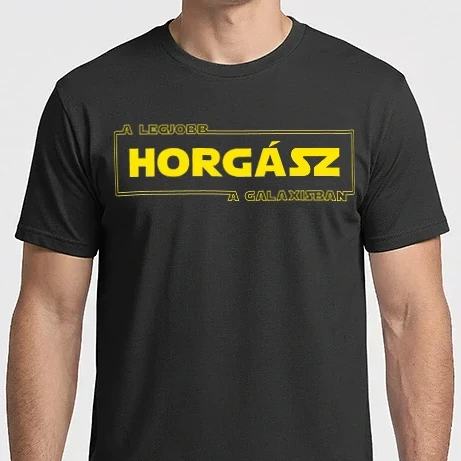 Férfi Imperial póló - Star Wars legjobb horgasz