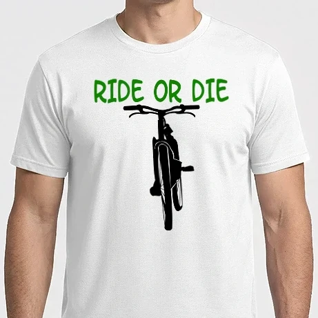 Férfi Imperial póló - Bicikli Ride or die