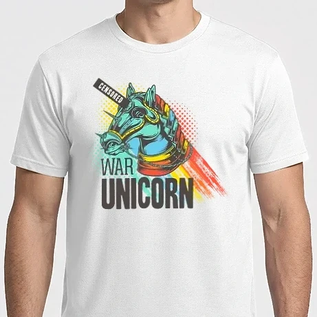 Férfi Imperial póló - War Unicorn