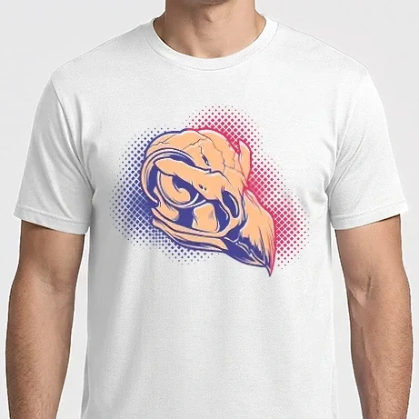 Férfi Imperial póló - Bird skull