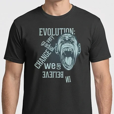 Férfi Imperial póló - Evolution - Very gradual change