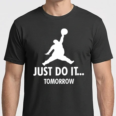 Férfi Imperial póló - Just do it! Tomorrow...