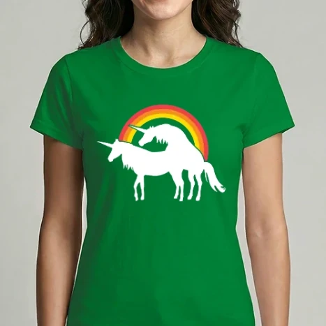 Női Imperial póló - Unicorn Love