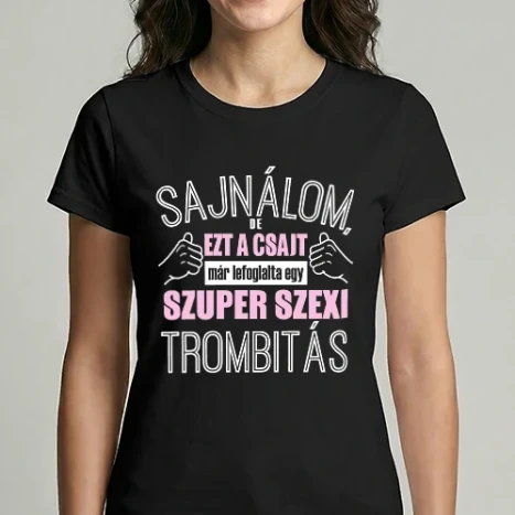 Női Imperial póló - Szuperszexi trombitás