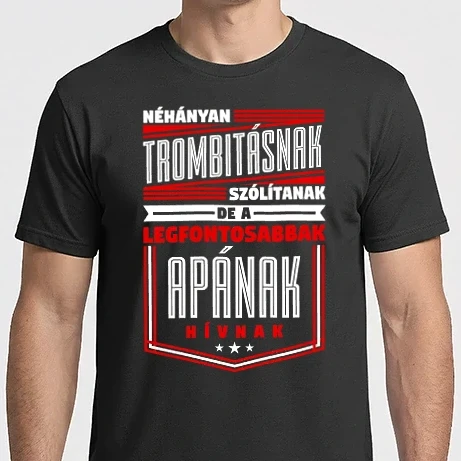 Férfi Imperial póló - Trombitás apuka