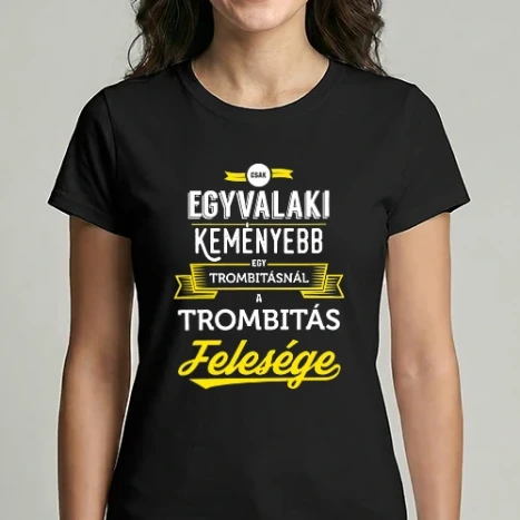 Női Imperial póló - Trombitás felesége