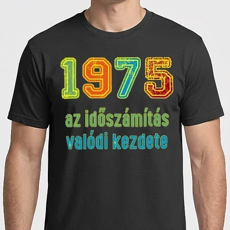 Férfi Imperial póló - az időszámítás valódi kezdete 1975