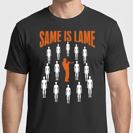 Férfi Imperial póló - Same is lame trumpet
