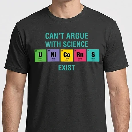 Férfi Imperial póló - Can't argue with science 2