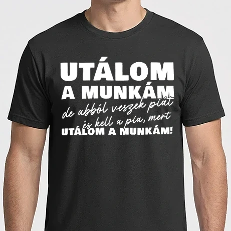 Férfi Imperial póló - Utálom a munkám