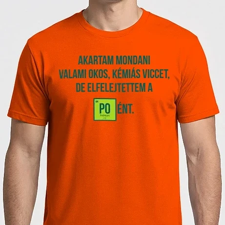 Férfi Imperial póló - Chemistry Joke