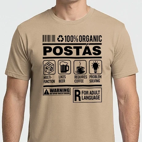 Férfi Imperial póló - 100% organic POSTÁS