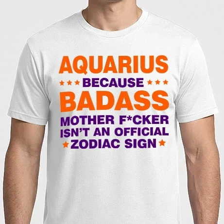 Férfi Imperial póló - Badass zodiac AQUARIUS