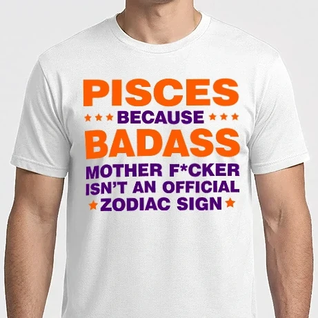 Férfi Imperial póló - Badass zodiac PISCES