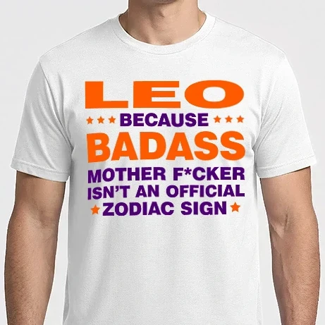 Férfi Imperial póló - Badass zodiac LEO