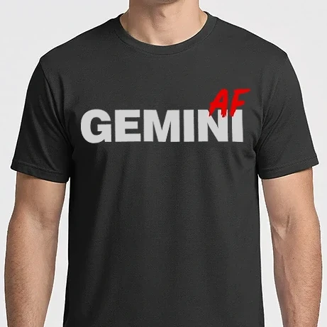 Férfi Imperial póló - GEMINI as fuck