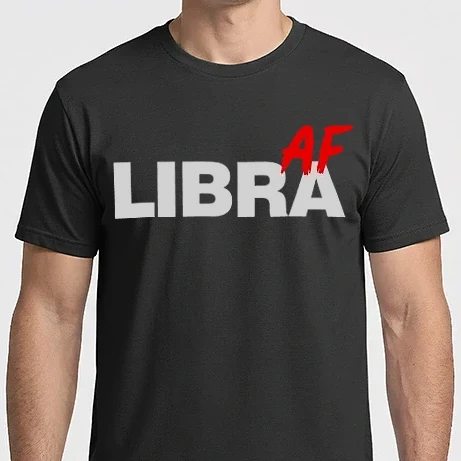 Férfi Imperial póló - LIBRA as fuck