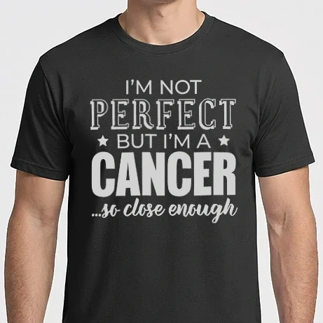 Férfi Imperial póló - Not perfect, but CANCER