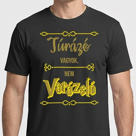 Férfi Imperial póló - Túrázó vagyok nem varázsló