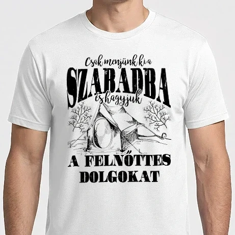 Férfi Imperial póló - Felnőttes dolgok