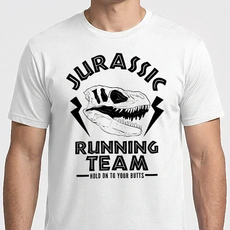 Férfi Imperial póló - Jurassic running team