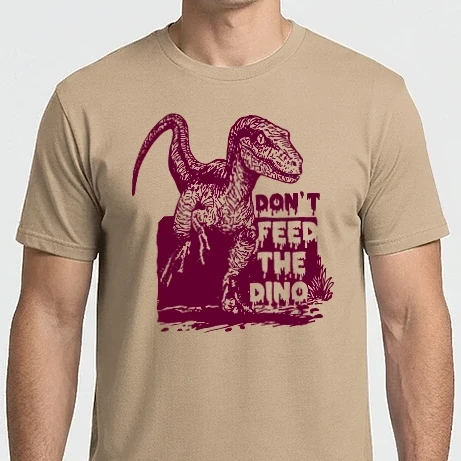 Férfi Imperial póló - Dont feed the dino