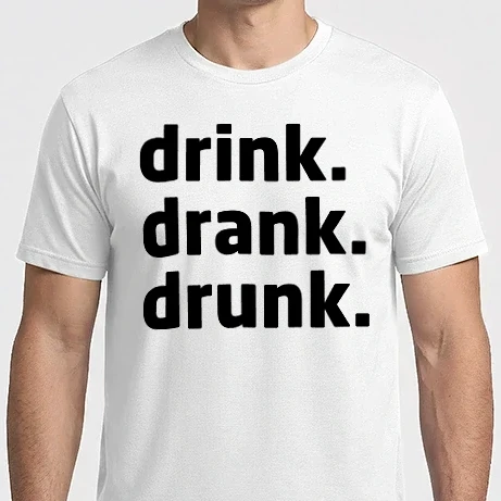 Férfi Imperial póló - drink drank drunk