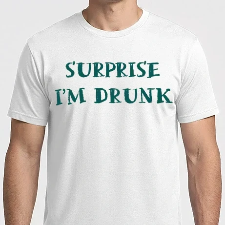 Férfi Imperial póló - Surprise im drunk